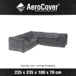 AeroCover Loungesethoes Hoekset 235 X 235 X 70 Cm -Tuinserie Winkel aerocover loungesethoes hoekset antraciet 235x235x100xh70cm 1000x1000 621e0d91083bf l