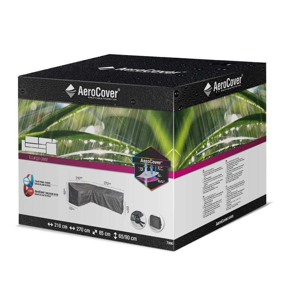 AeroCover Loungesethoes Hoekset Links 270 X 210 X 90 Cm 2 AeroCover Loungesethoes Hoekset Links 270 X 210 X 90 Cm - Afbeelding 2