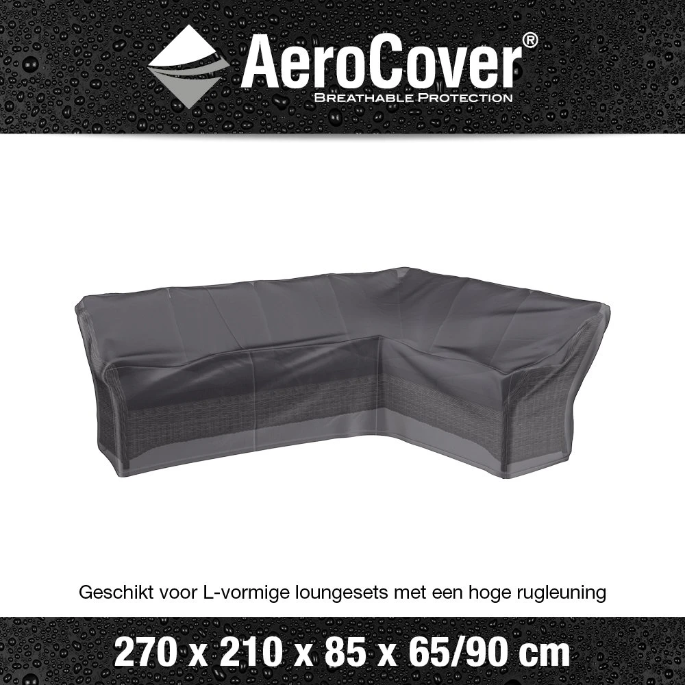 AeroCover Loungesethoes Hoekset Links 270 X 210 X 90 Cm 3 AeroCover Loungesethoes Hoekset Links 270 X 210 X 90 Cm - Afbeelding 3