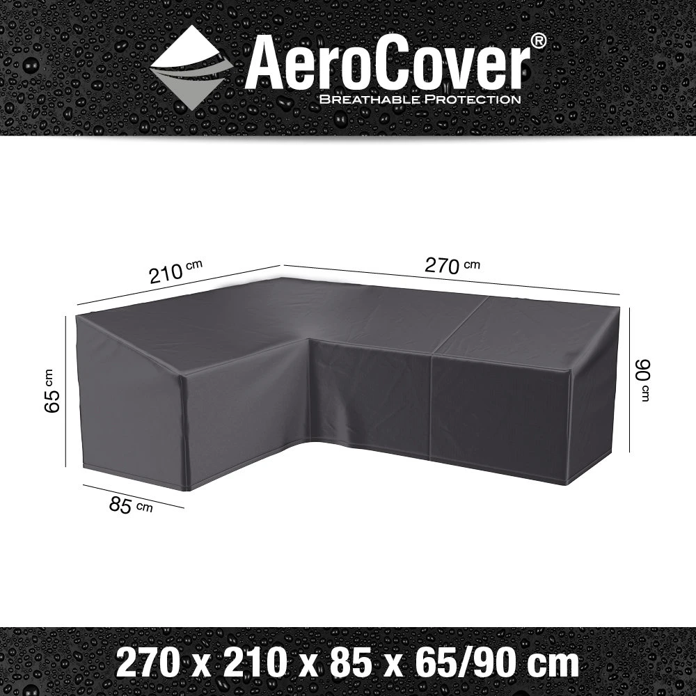 AeroCover Loungesethoes Hoekset Links 270 X 210 X 90 Cm 4 AeroCover Loungesethoes Hoekset Links 270 X 210 X 90 Cm - Afbeelding 4