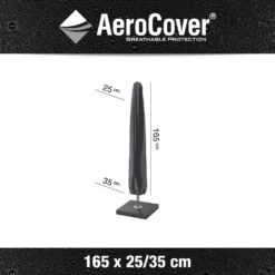 AeroCover Parasolhoes H 165 X 25/35 Cm -Tuinserie Winkel aerocover parasolhoes antraciet h165x25 35cm 1000x1000 621e0db891376 l