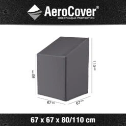 AeroCover Stapelstoelhoes/Gasveerstoelhoes 67 X 67 X 80/110 Cm -Tuinserie Winkel aerocover stapelstoel gasveerstoelhoes antraciet 67x67xh80 1 1000x1000 621e0dbcbb73f l
