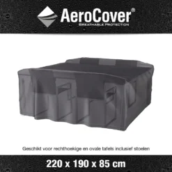 AeroCover Tuinsethoes 220 X 190 X 85 Cm 6 AeroCover Tuinsethoes 220 X 190 X 85 Cm -Tuinserie Winkel aerocover tuinsethoes antraciet 220x190xh85cm 1000x1000 621e0d79b3e9d l