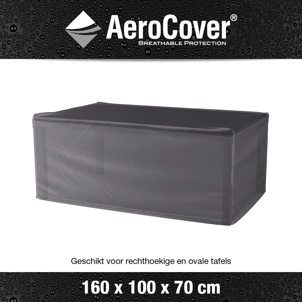AeroCover Tuintafelhoes 160 X 100 X 70 Cm 3 AeroCover Tuintafelhoes 160 X 100 X 70 Cm - Afbeelding 3