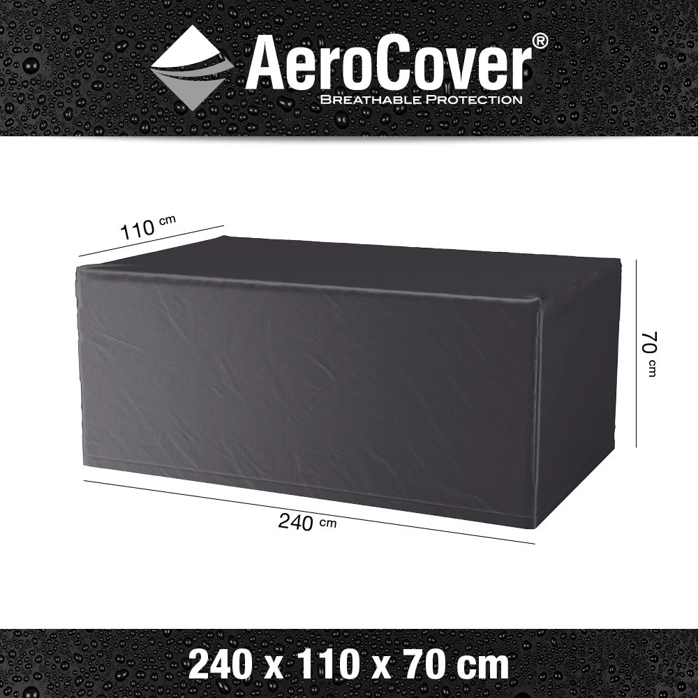 AeroCover Tuintafelhoes 240 X 110 X 70 Cm 4 AeroCover Tuintafelhoes 240 X 110 X 70 Cm - Afbeelding 4