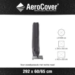 AeroCover Zweefparasolhoes H 292 X 60/65 Cm 6 AeroCover Zweefparasolhoes H 292 X 60/65 Cm -Tuinserie Winkel aerocover zweefparasolhoes antraciet h292x60 65cm 1000x1000 621e0d6ea877b l
