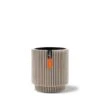 Capi Europe Vaas Cilinder Groove 23x25 Ivoor