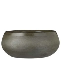 Douro Schaal Rond Groen - H14xd34cm