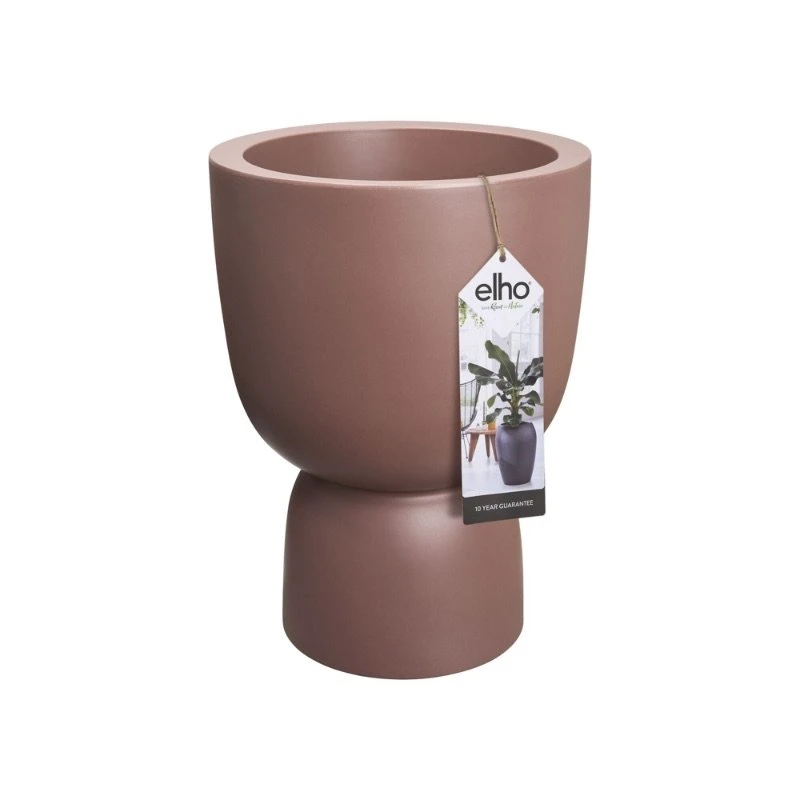 Elho Bloempot Pure Coupe 41cm Bruin 1 Elho Bloempot Pure Coupe 41cm Bruin