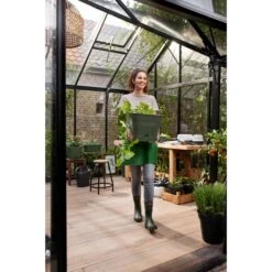 Elho Green Basics Kweekpot Vierk. Allin1 20 Cm Groen 15 Elho Green Basics Kweekpot Vierk. Allin1 20 Cm Groen -Tuinserie Winkel elho green basics kweekpot vierk allin1 20 cm groen 1000x1000 64aebad746aa6 l