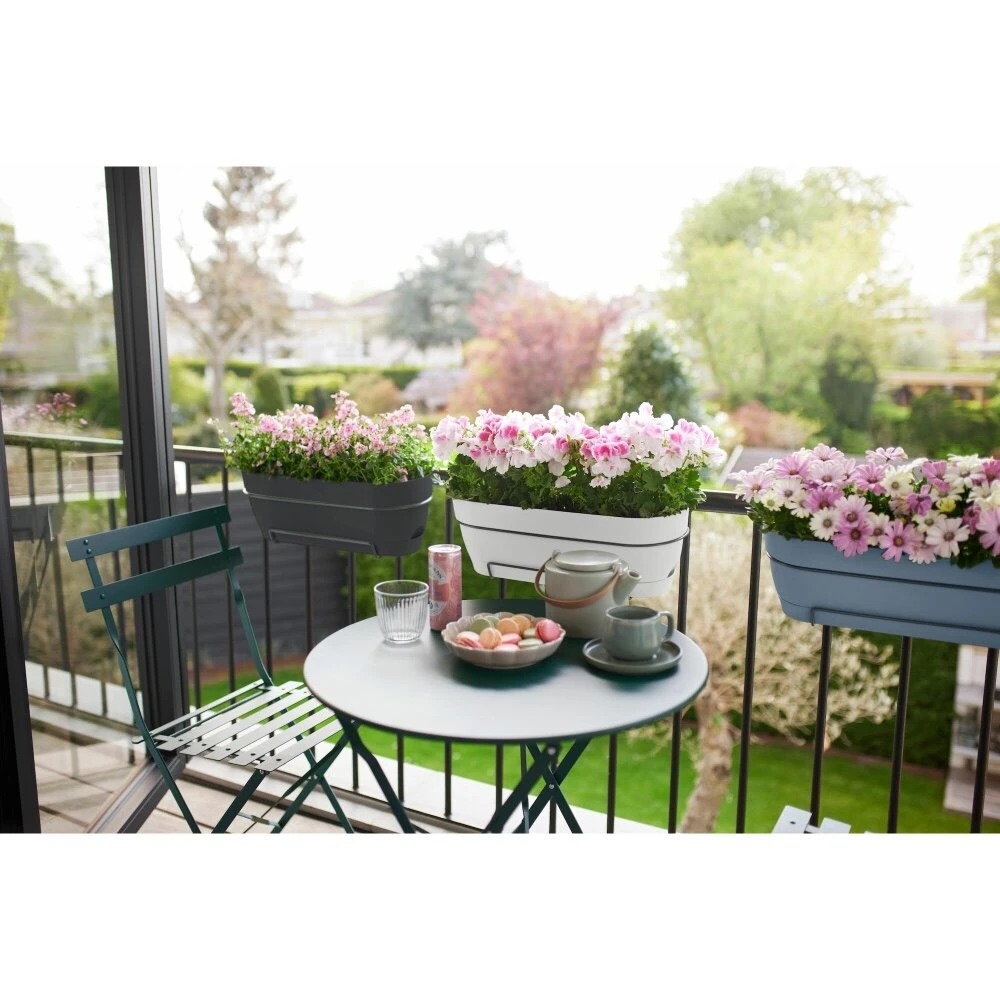 Elho Vibia Campana Balkonbak 70 Cm Blauw 6 Elho Vibia Campana Balkonbak 70 Cm Blauw - Afbeelding 6