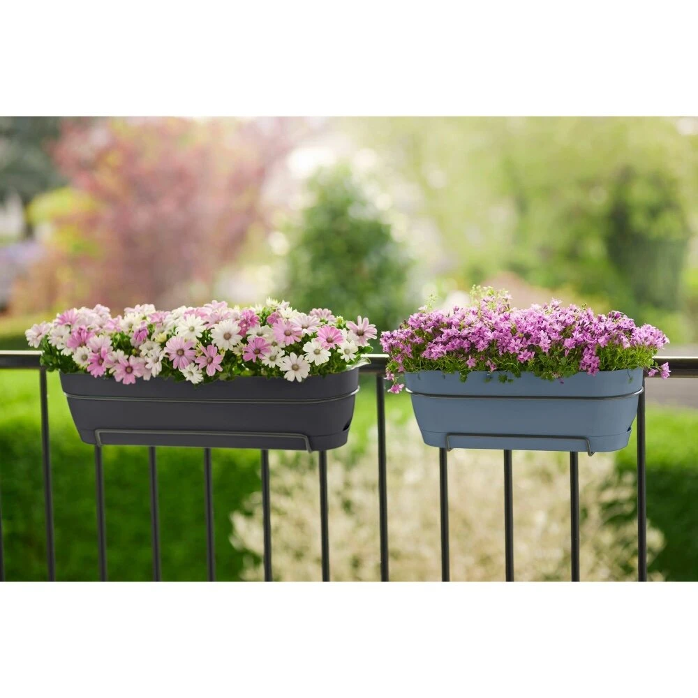 Elho Vibia Campana Balkonbak Allin1 50 Cm Zwart 7 Elho Vibia Campana Balkonbak Allin1 50 Cm Zwart - Afbeelding 7