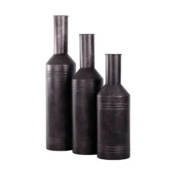 Tuinserie Winkel -Tuinserie Winkel fles metaal rustique black h 57 x d 18 cm 1000x1000 61a5f111c8993 l
