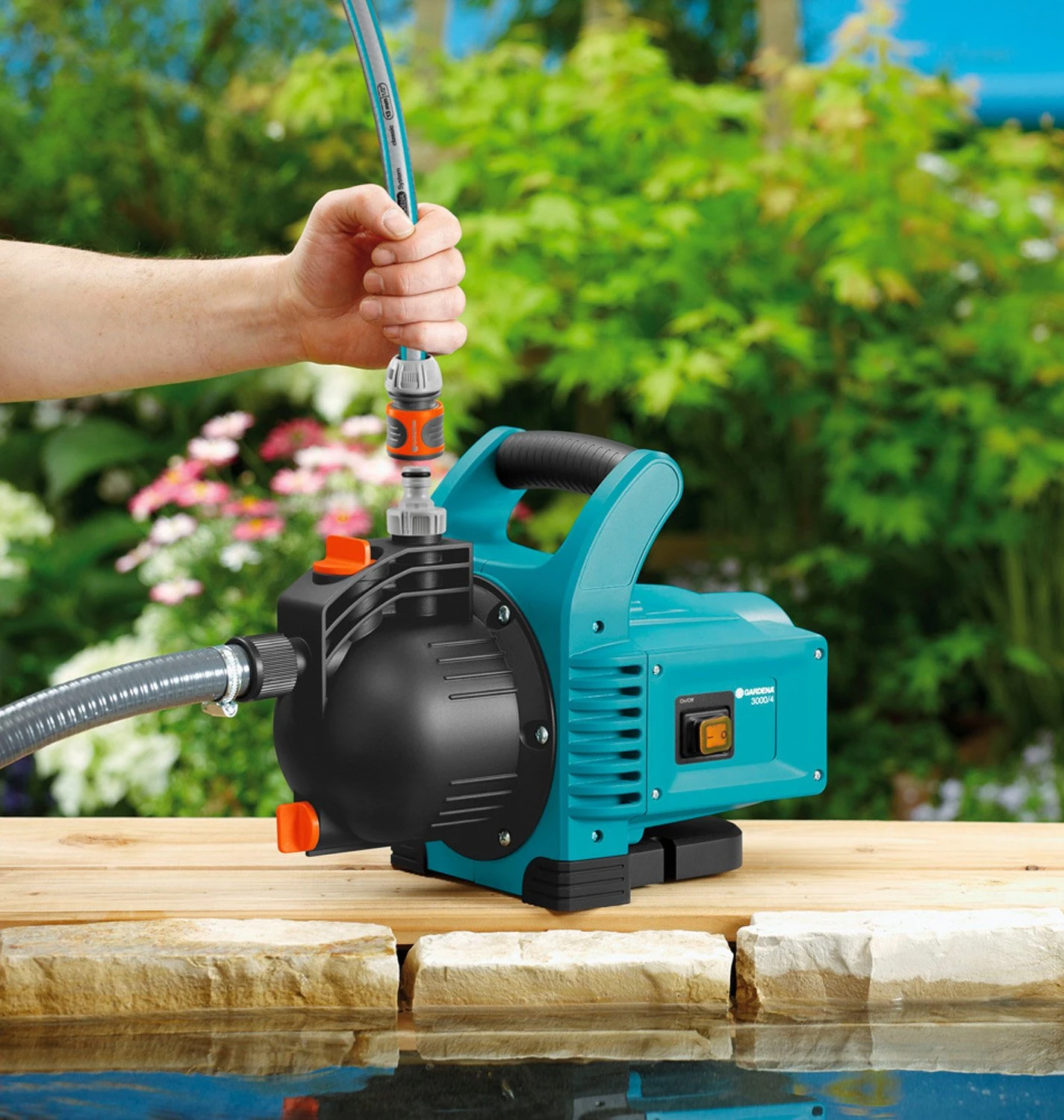 GARDENA Classic Besproeiingspomp 3000/4 Set 2 GARDENA Classic Besproeiingspomp 3000/4 Set - Afbeelding 2