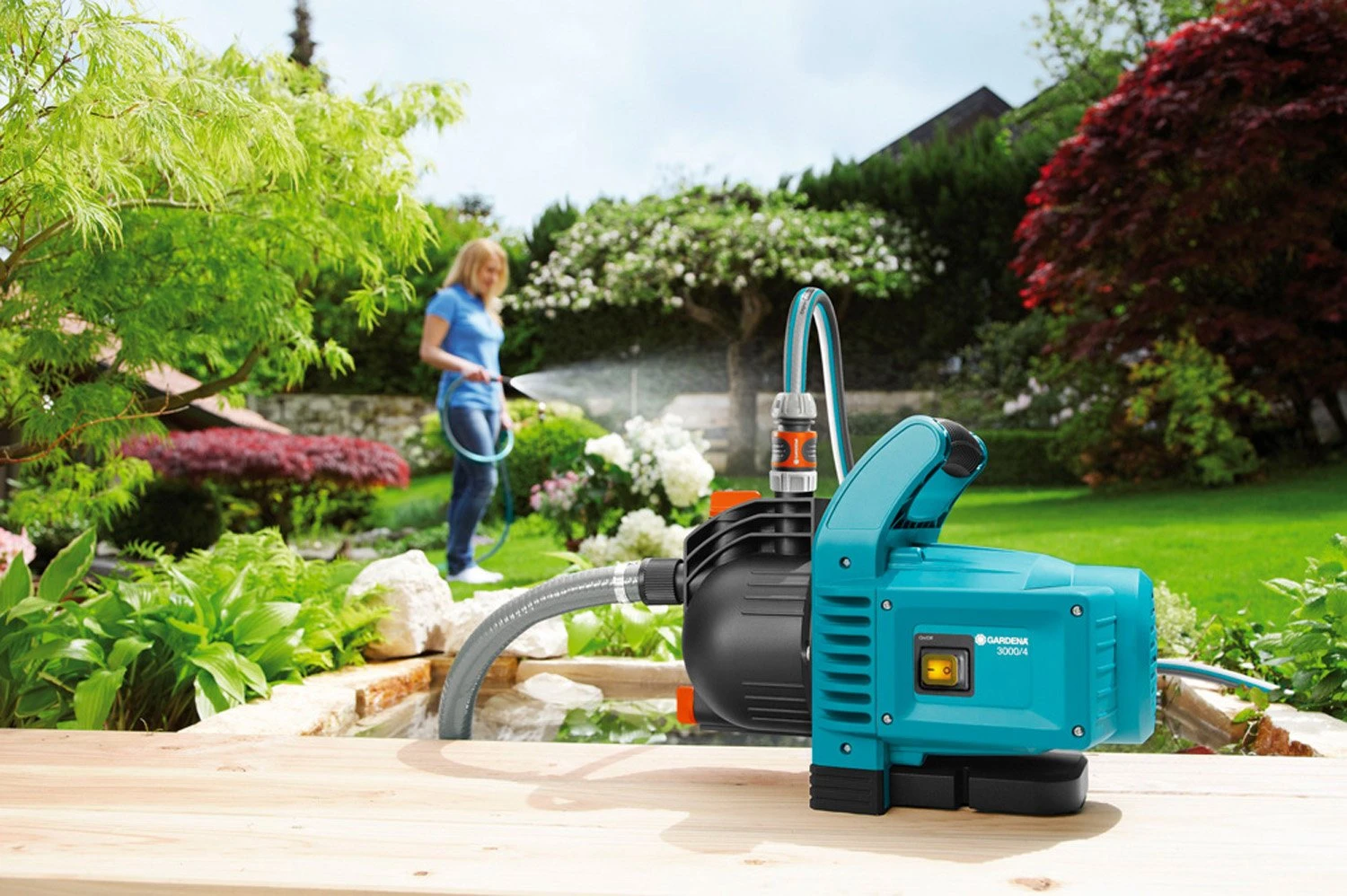 GARDENA Classic Besproeiingspomp 3000/4 Set 3 GARDENA Classic Besproeiingspomp 3000/4 Set - Afbeelding 3