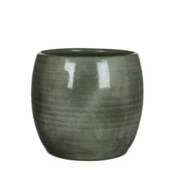 Lester Pot Rond Groen - H26xd28cm