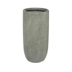 Pot Fender Donkergrijs - Ø 24 X H 49 Cm