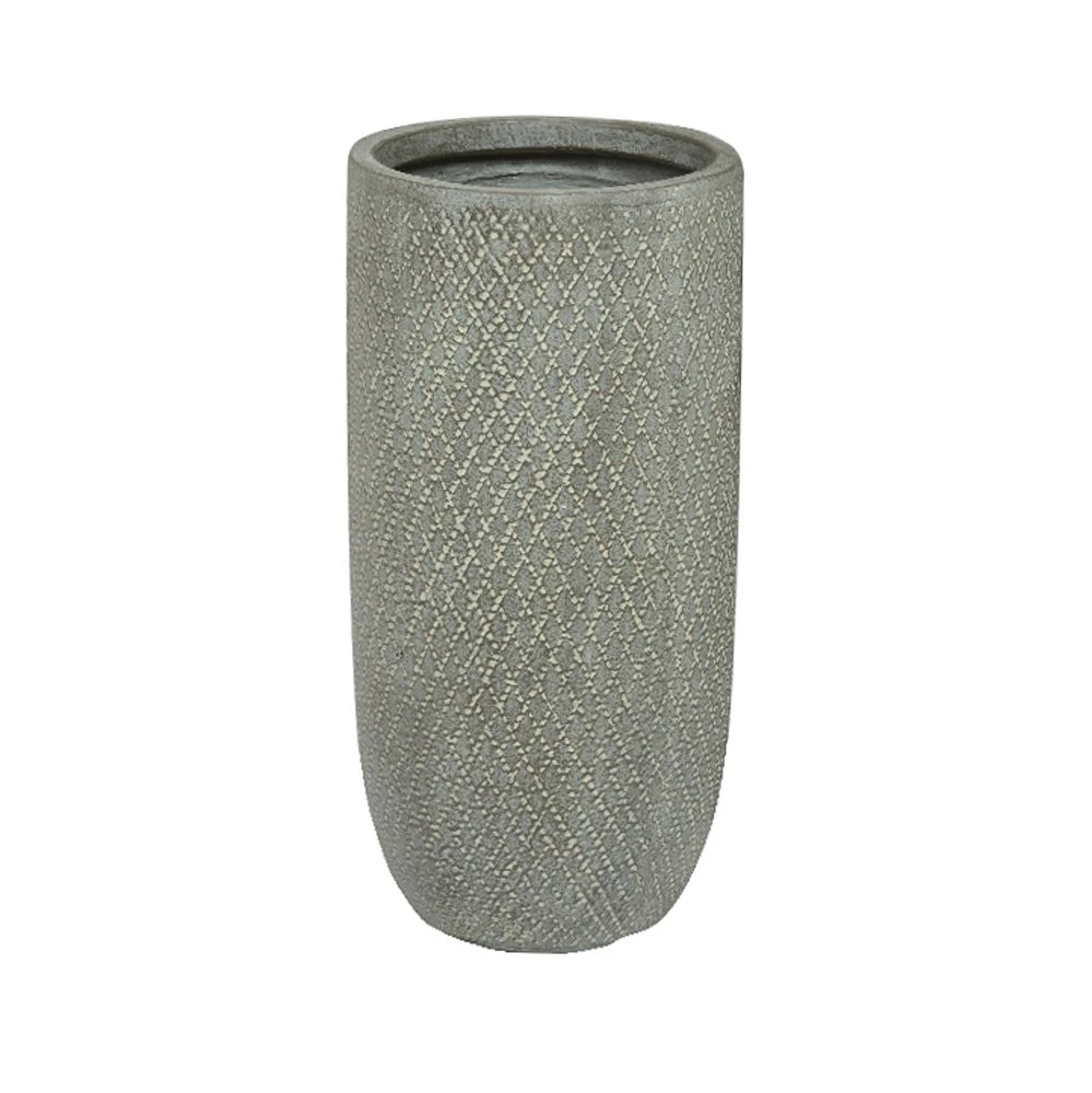 Pot Fender Donkergrijs - Ø 24 X H 49 Cm 1 Pot Fender Donkergrijs - Ø 24 X H 49 Cm