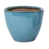 Pot Grace Oval High Celadon − B 37 X D 26 X H 31 Cm