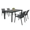 Royal Seasons ALORA Dining Set Met 4 Stoelen