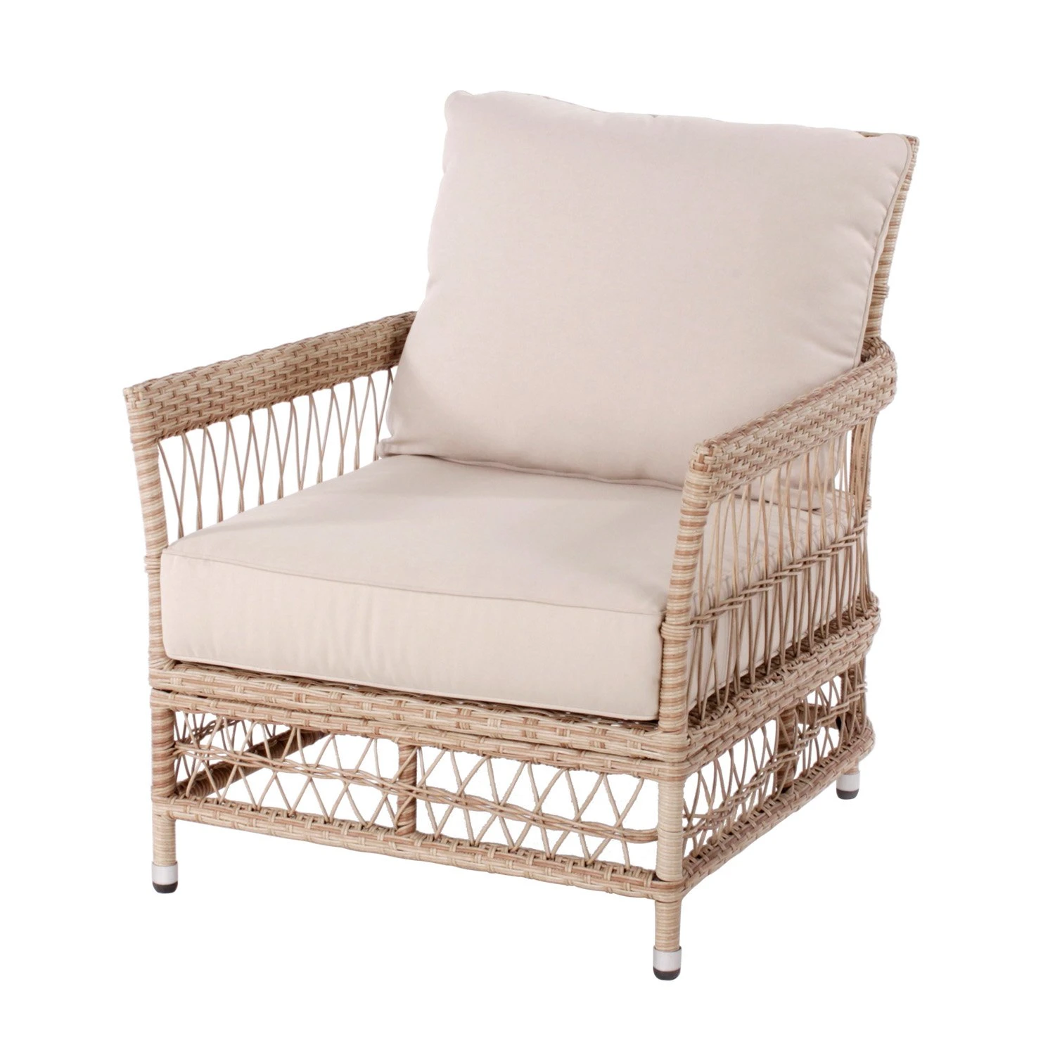 Royal Seasons MAURITIUS Lounge Fauteuil Beige 1 Royal Seasons MAURITIUS Lounge Fauteuil Beige