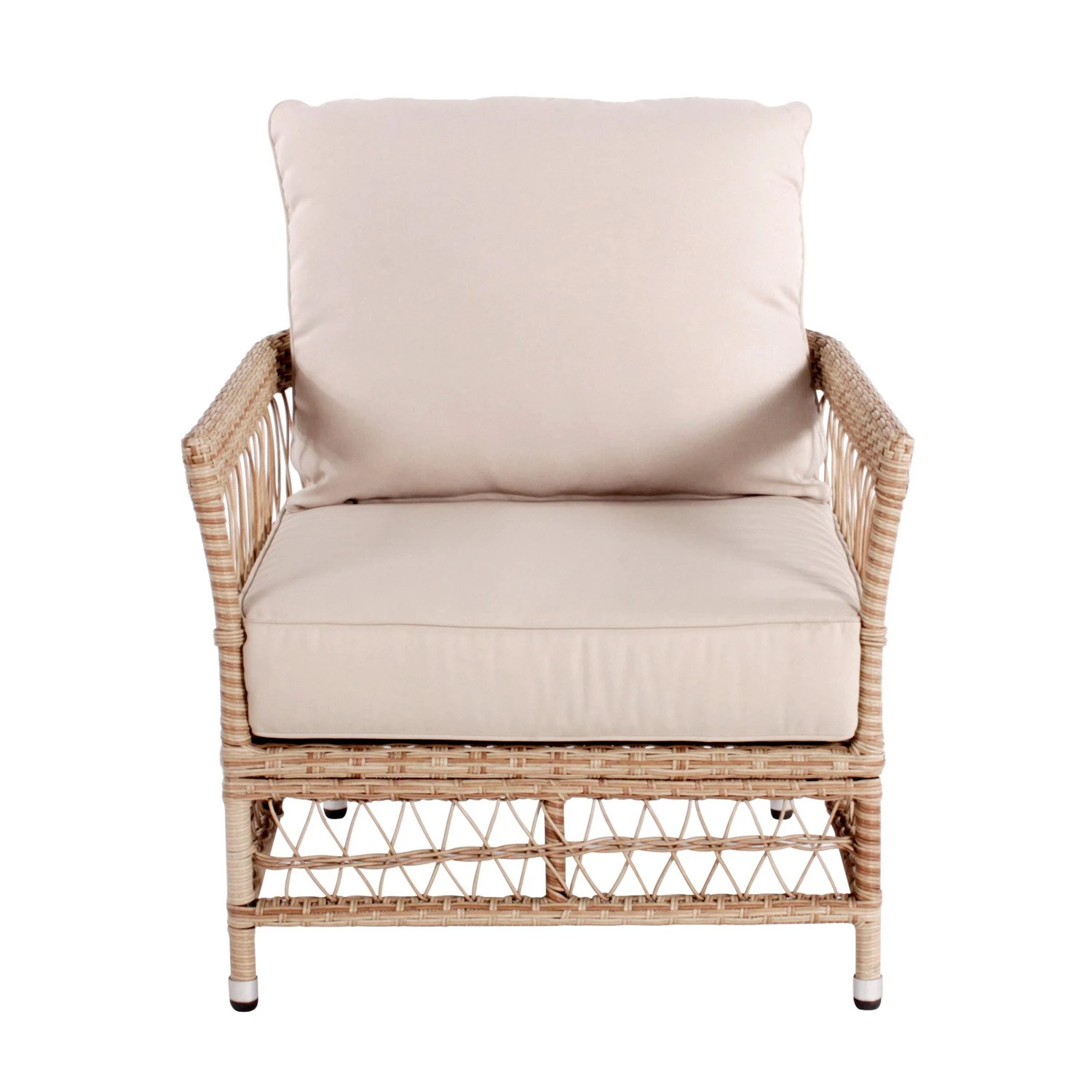 Royal Seasons MAURITIUS Lounge Fauteuil Beige 2 Royal Seasons MAURITIUS Lounge Fauteuil Beige - Afbeelding 2
