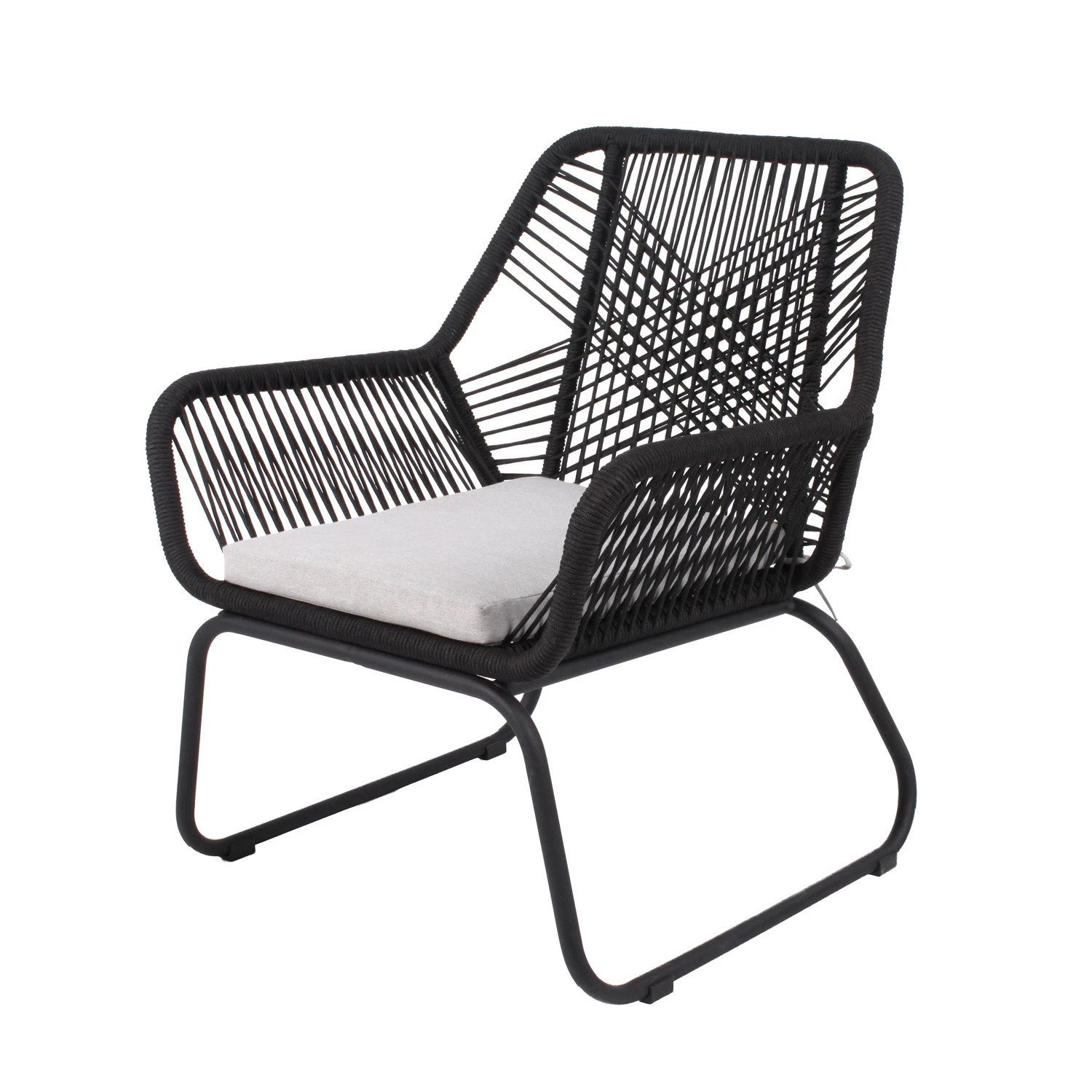 Royal Seasons NAPOLI Lounge Stoel Zwart 1 Royal Seasons NAPOLI Lounge Stoel Zwart