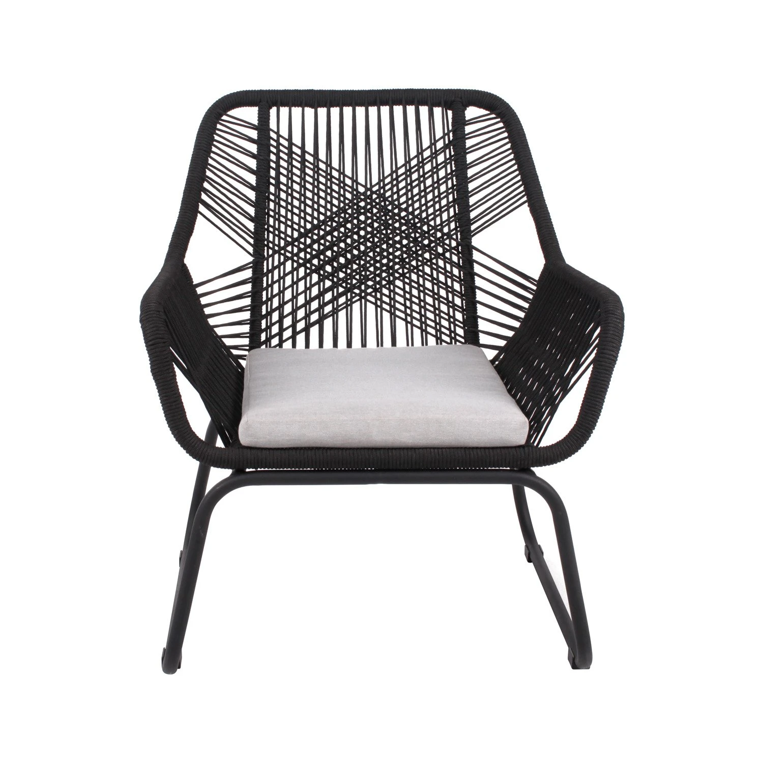 Royal Seasons NAPOLI Lounge Stoel Zwart 2 Royal Seasons NAPOLI Lounge Stoel Zwart - Afbeelding 2