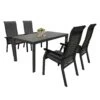 Royal Seasons PORTO Dining Set Met 4 Stoelen