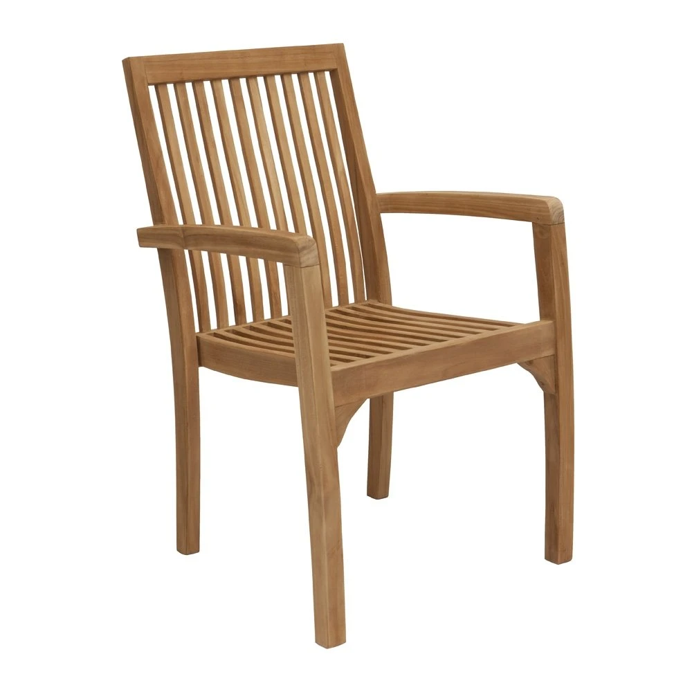 Timber YORK Stapelstoel - 58 X 60 X 90 Cm 1 Timber YORK Stapelstoel - 58 X 60 X 90 Cm