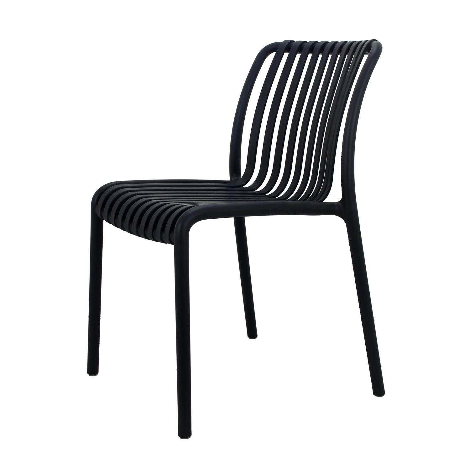 Tuinstoel LEVI Zwart 1 Tuinstoel LEVI Zwart