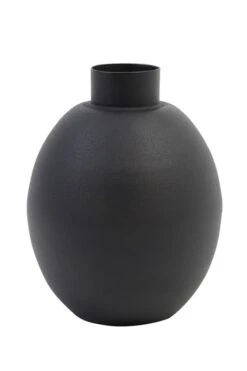 Vaas BINCO Mat Zwart - 12 X 12 X 16 Cm
