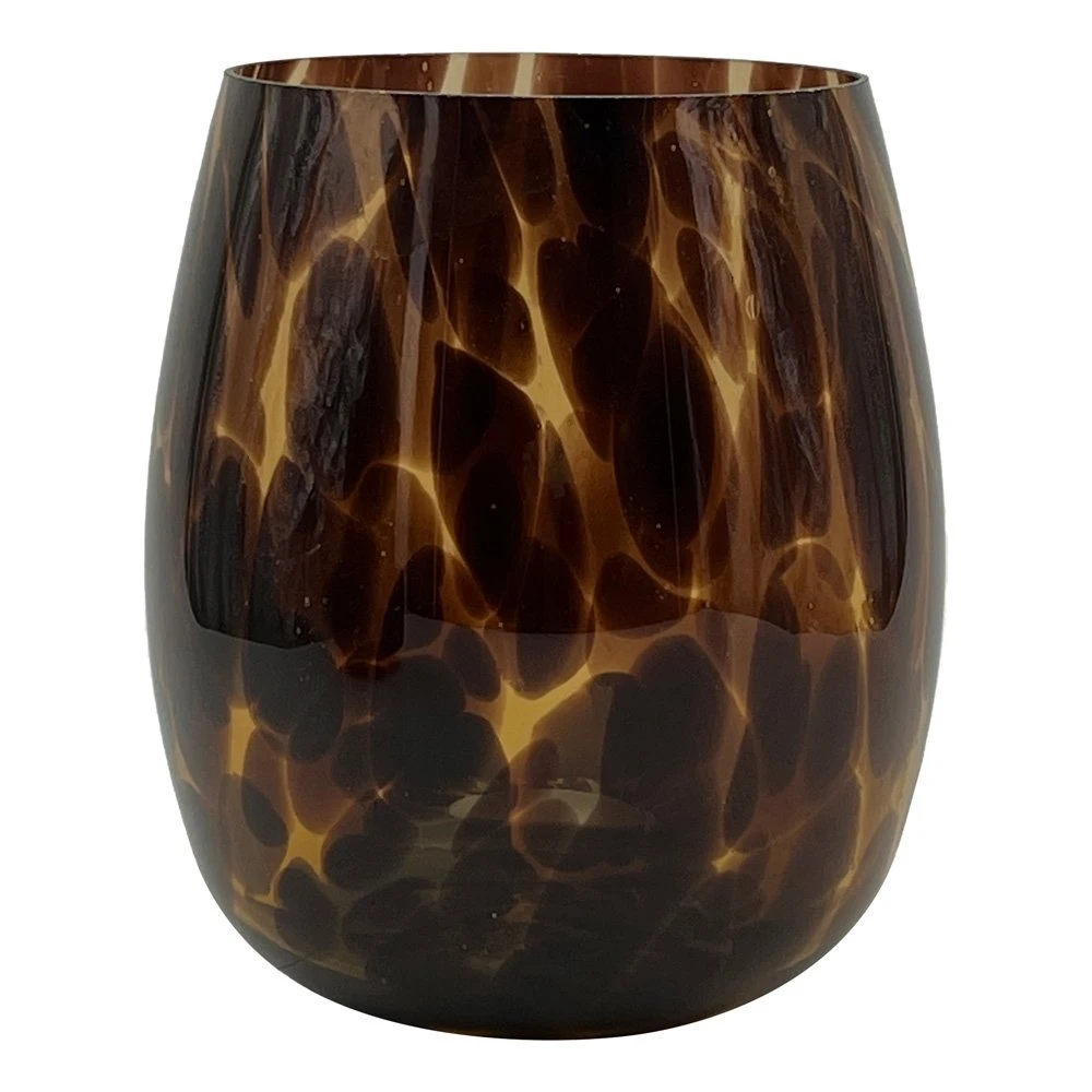 Vaas Glas Animal - Ø 15 X H 16,5 Cm 1 Vaas Glas Animal - Ø 15 X H 16,5 Cm