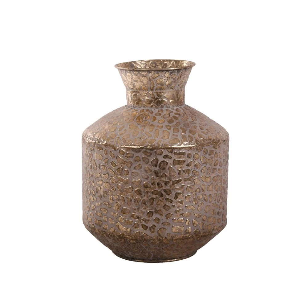 Vaas Metaal White Gold - H 35 X D 26 Cm